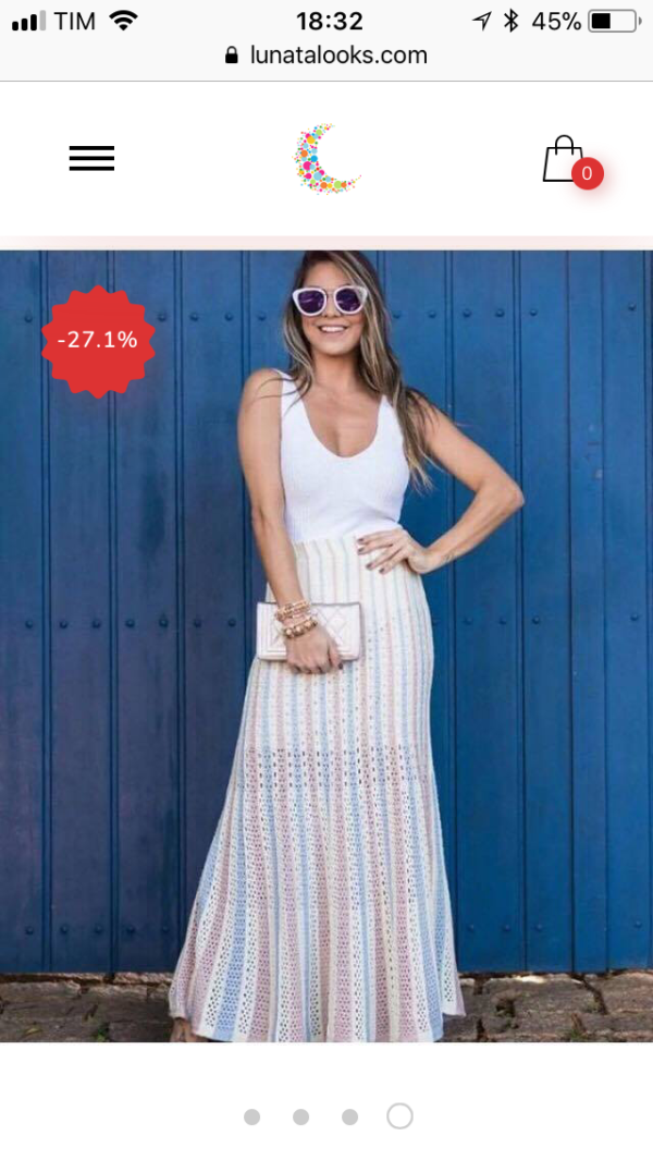 Saia Tricot Degrade - Imagem 4